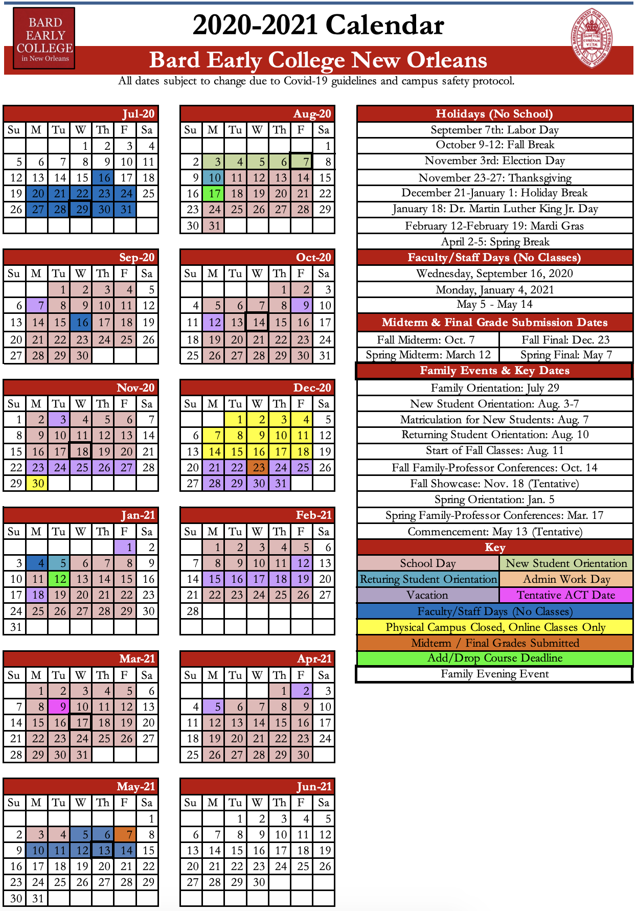 school-calendar-bec-new-orleans
